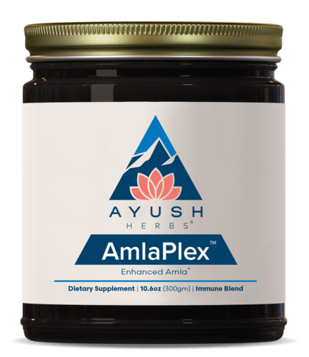 Ayush Herbs Amla Plex 30 Servings product packaging