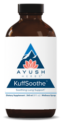 Ayush Herbs KuffSoothe 8 fl oz product packaging