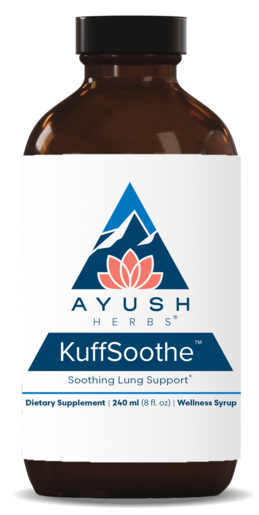 Ayush Herbs KuffSoothe 8 fl oz product packaging