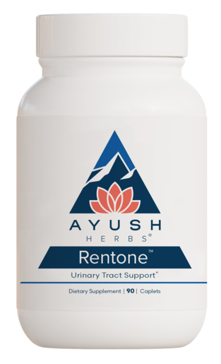 Ayush Herbs Rentone 90 Caplets product packaging