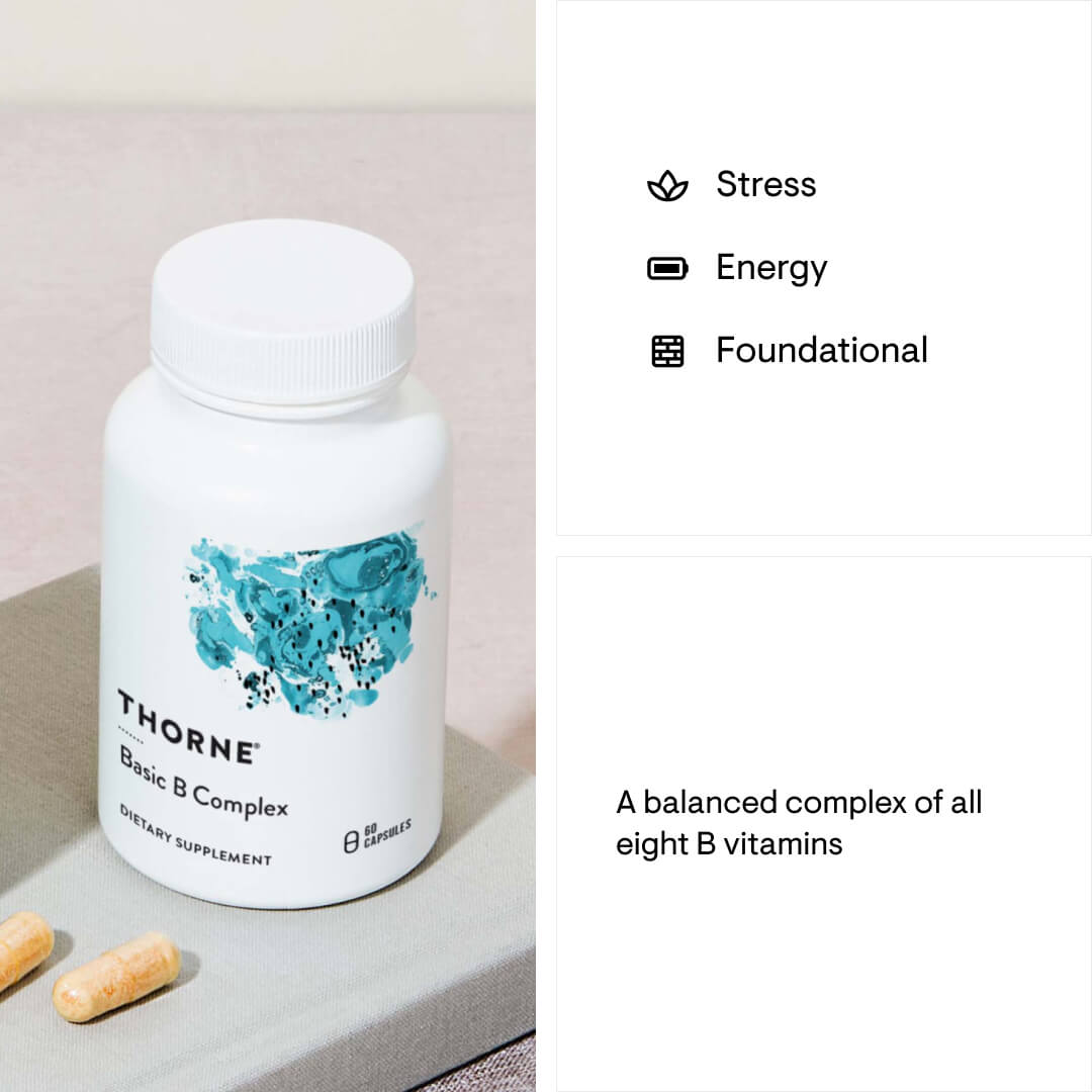 Thorne Basic B Complex - 60 Capsules
