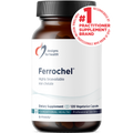 Designs for Health Ferrochel 120 capsules front label