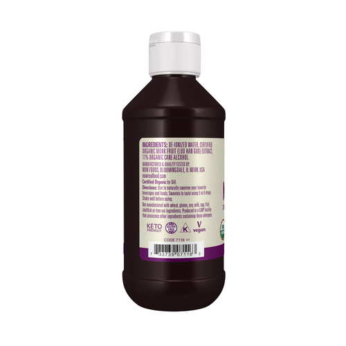 Now Foods Monk Fruit Liquid Organic 8 oz product image 3