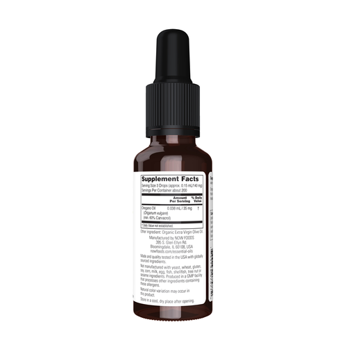 NOW Foods Oil of Oregano Essential Oil Blend 1 oz | Herbal