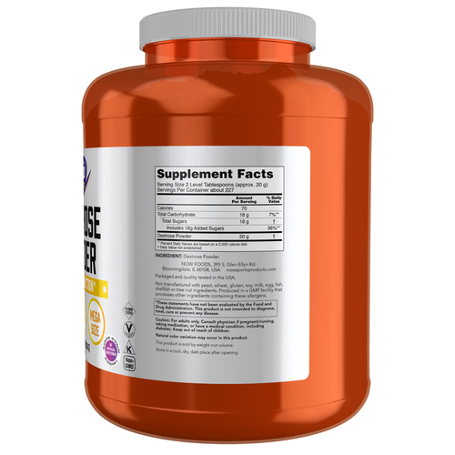 NOW Sports Dextrose Powder 10 lb