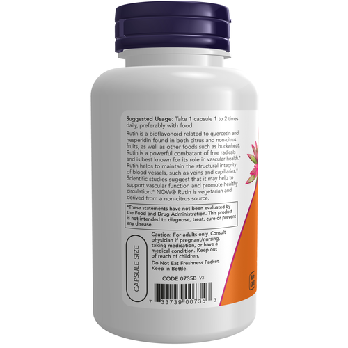 NOW Foods Rutin 450 mg 100 VCaps