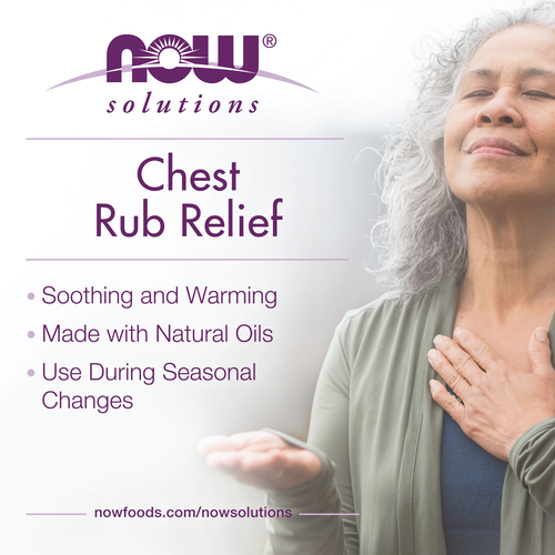 NOW Solutions Chest Rub Relief 2 oz product image 3