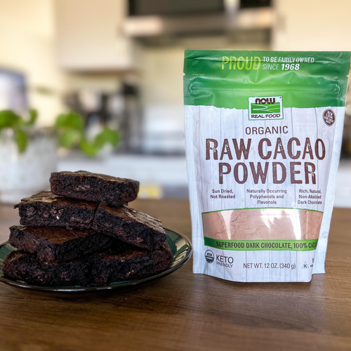 NOW Foods Raw Organic Cacao Powder 12 oz