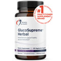 Designs for Health GlucoSupreme Herbal 120 Vegetarian Capsules front label