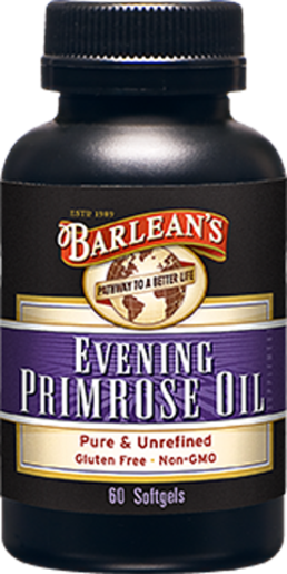 Barlean's Evening Primrose Oil 60 Softgels bottle