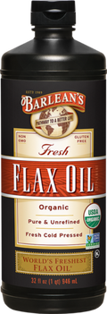 Barlean's Fresh Flax Oil 32 oz bottle