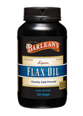 Barlean's Lignan Flax Oil 250 Softgels bottle