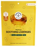 BeeKeeper's Naturals Propolis Soothing Lozenges Honey 14 Drops product packaging