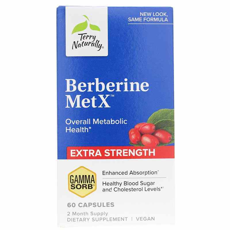 Terry Naturally Berberine MetX 60 Capsules