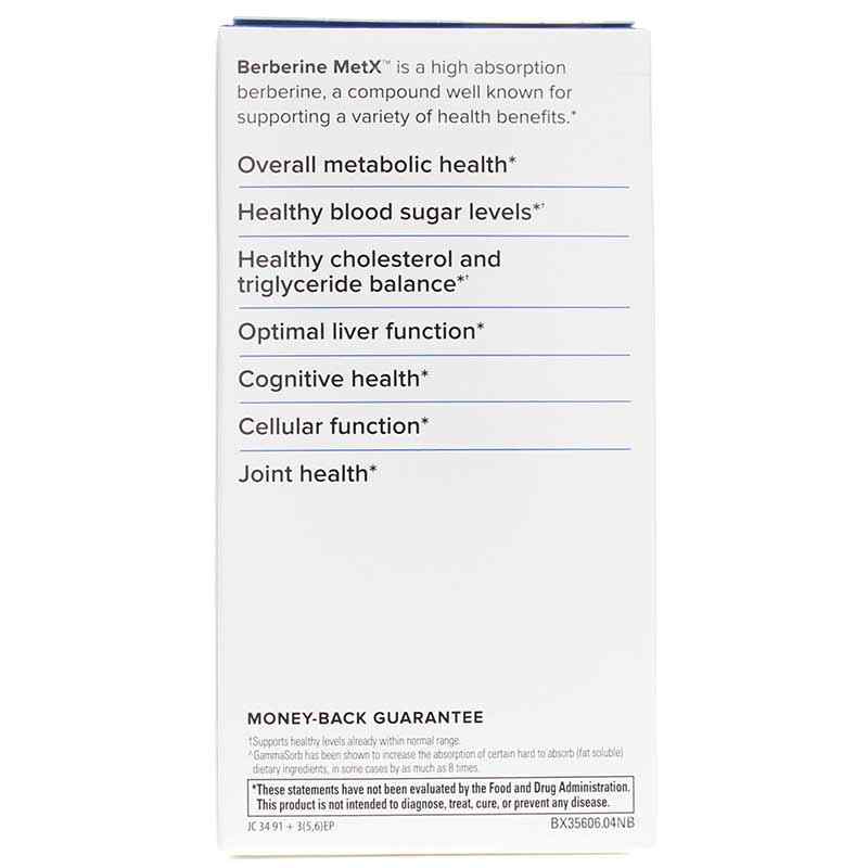 Terry Naturally Berberine MetX 60 Capsules