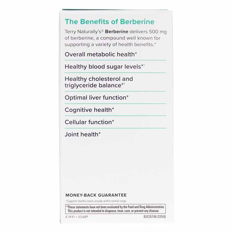 Terry Naturally Berberine 60 Capsules