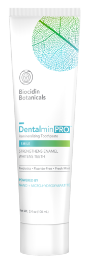Biocidin Dentalmin PRO Toothpaste 3.4 oz — product packaging