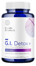 Biocidin G.I. Detox+ 60 Capsules — product packaging