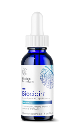 Biocidin Liquid 1 fl oz — product packaging