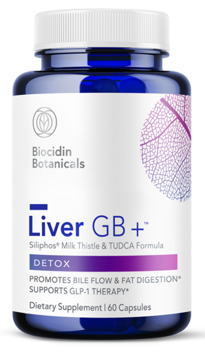 Biocidin Liver GB+ 60 Capsules — product packaging