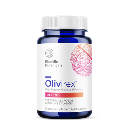 Biocidin Olivirex 60 Capsules — product packaging