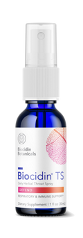 Biocidin Throat Spray 1 fl oz — product packaging