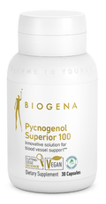 Biogena Pycnogenol Superior 100 GOLD 30 Capsules — bottle packaging