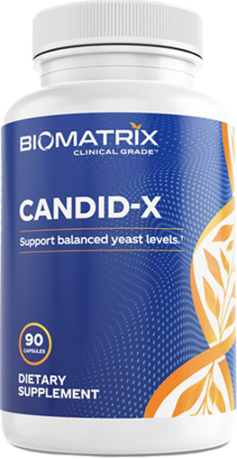 BioMatrix Candid-X 90 Capsules — bottle packaging