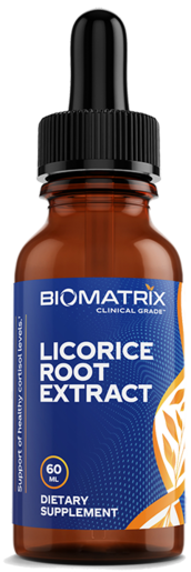 BioMatrix Licorice Root Extract 2 fl oz — bottle packaging