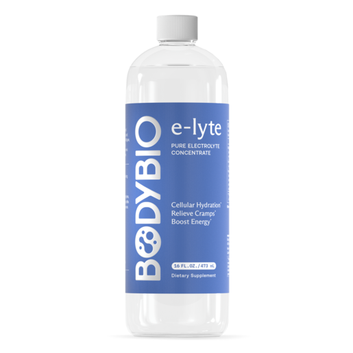 BodyBio E-Lyte 16 oz — bottle packaging