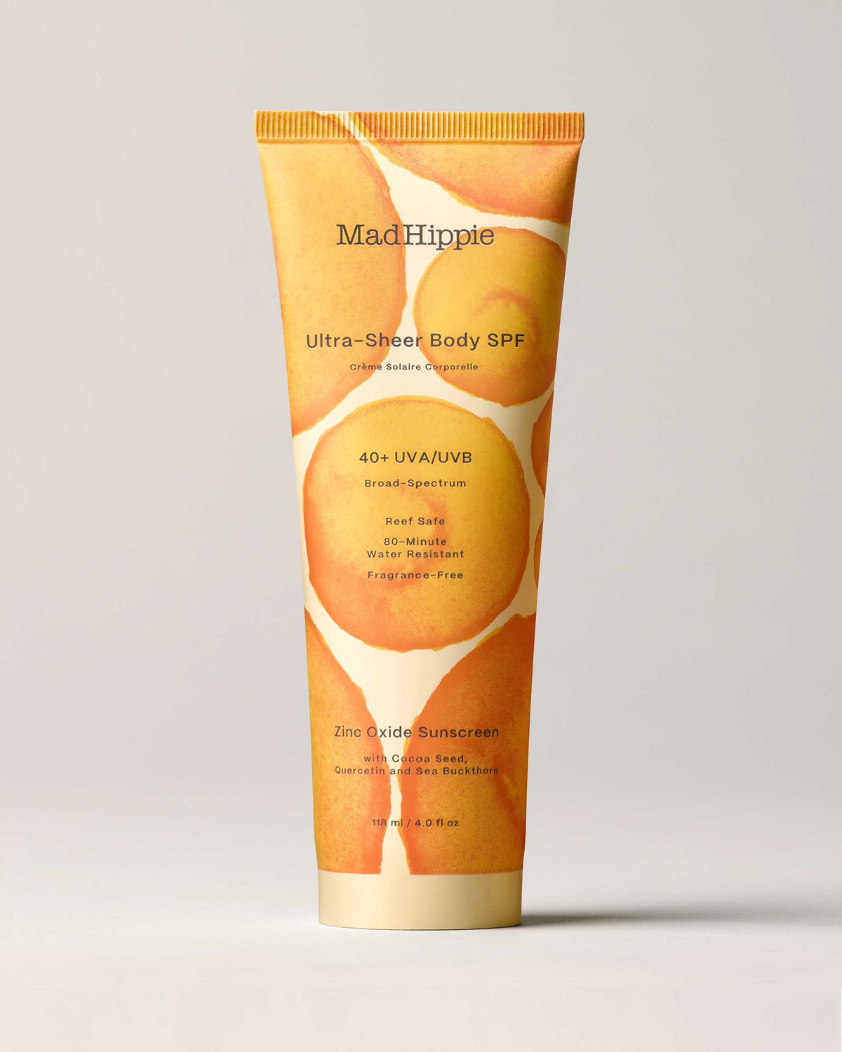 Mad Hippie Ultra-Sheer Body SPF 40+ 4 fl oz front product image