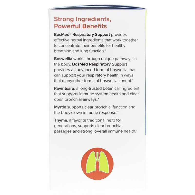 Terry Naturally BosMed Respiratory Support 60 Softgels