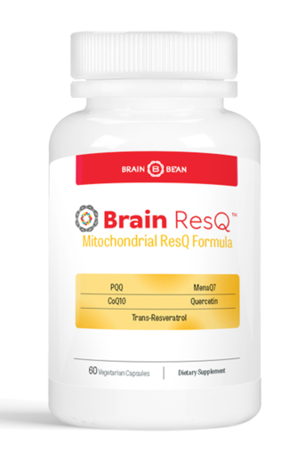 Brain Bean Brain ResQ 60 Capsules — bottle packaging