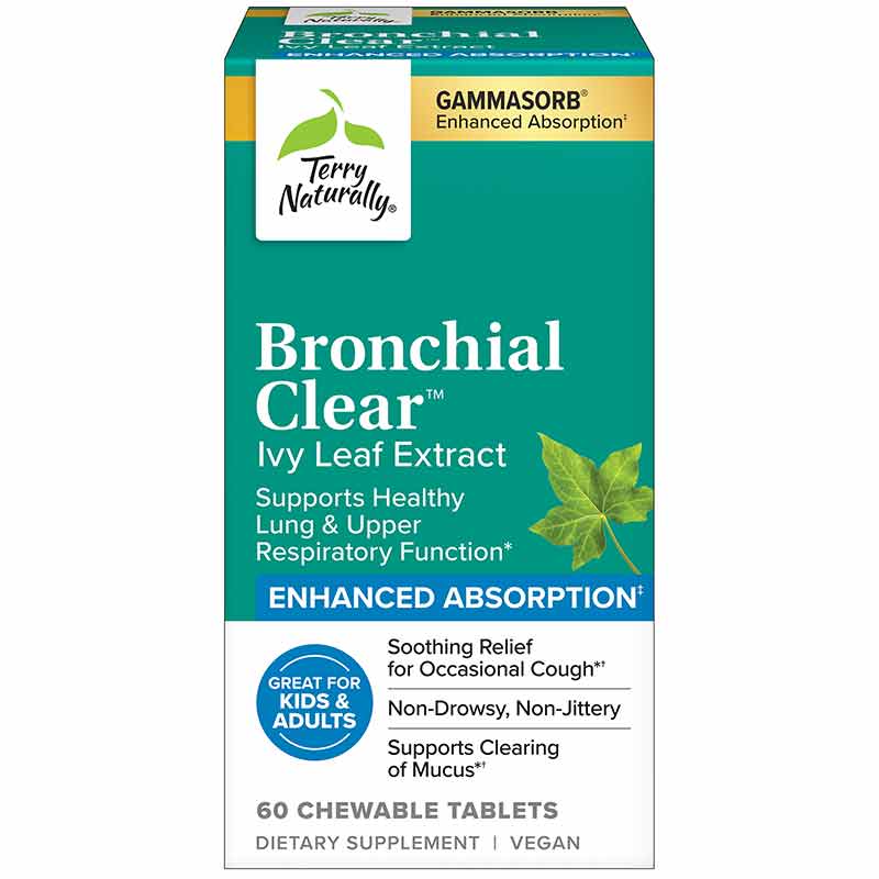 Terry Naturally Bronchial Clear Chewable 60 Tablets