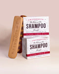 J.R.LIGGETT'S Wooden Shampoo Shelf with 2 Original Bars, 2 x 3.5 oz package