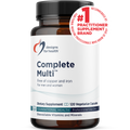 Designs for Health DFH Complete Multi (Free of Copper and Iron) 120 capsules front label