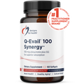Designs for Health Q-Evail 100 Synergy 60 softgels front label