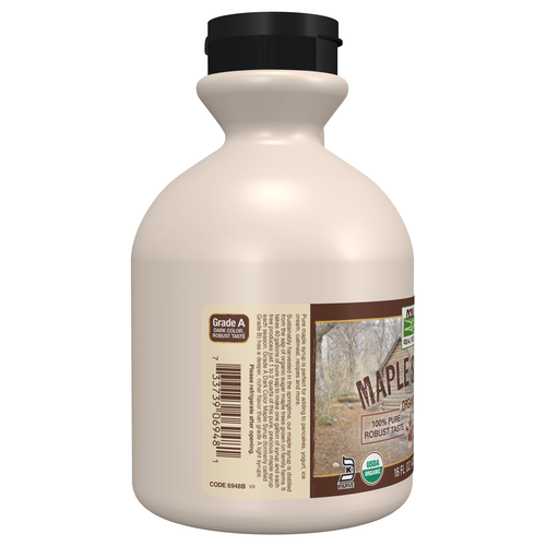 NOW Foods Organic Maple Syrup Grade A Dark 16 oz