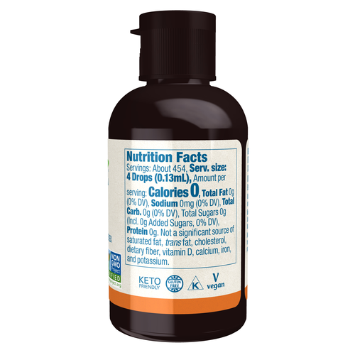 NOW Foods BetterStevia Liquid Original 2 oz | Zero Calorie Sweetener