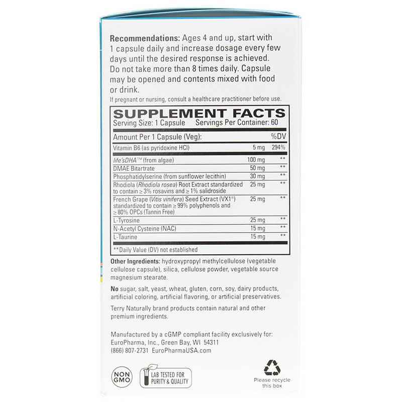 Terry Naturally Calm Kids 60 Capsules