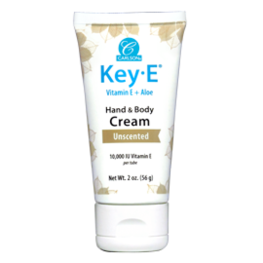 Carlson Labs Key-E Hand & Body Cream Unscented 2 oz — product packaging