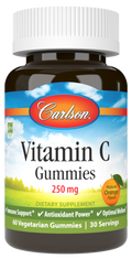 Carlson Labs Vitamin C Gummies 250 mg 60 Gummies — product packaging
