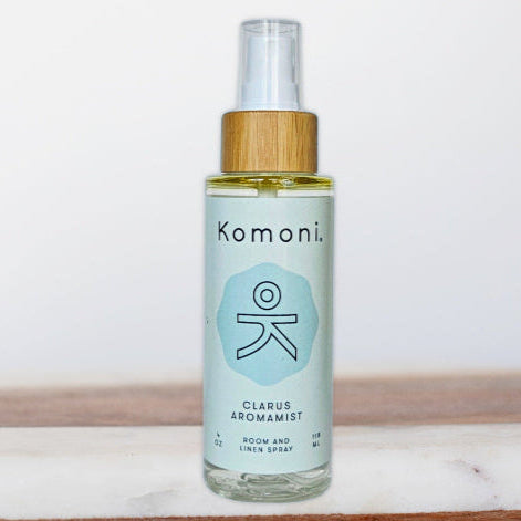 KOMONI Clarus Aromamist body, room and linen spray bottle