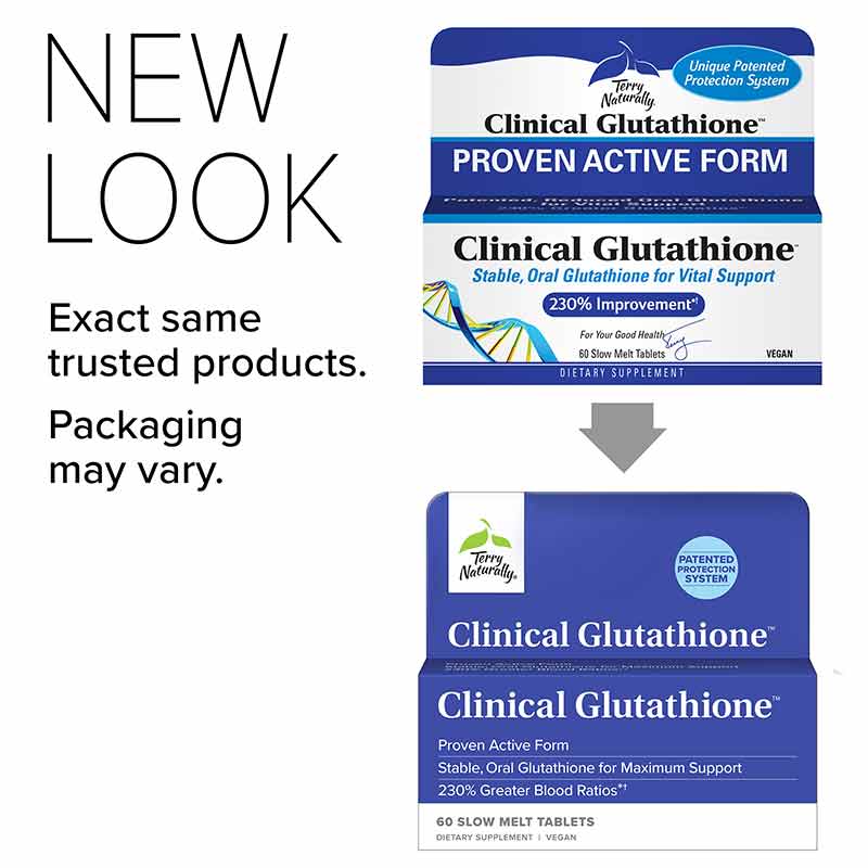 Terry Naturally Clinical Glutathione 60 Tablets
