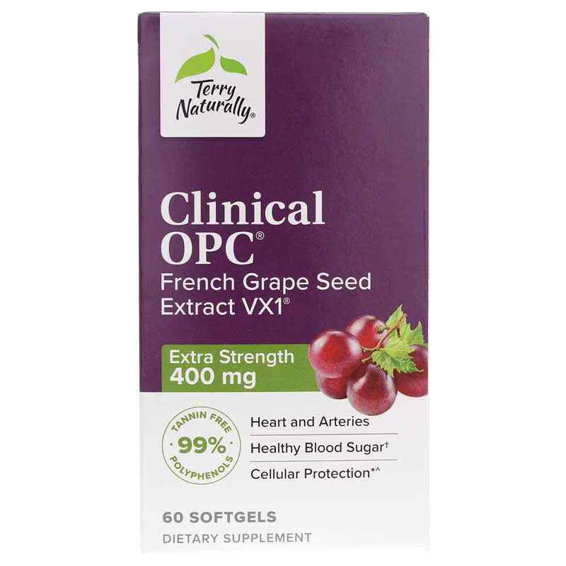 Terry Naturally Advanced OPC Extra Strength 400 mg 60 Softgels