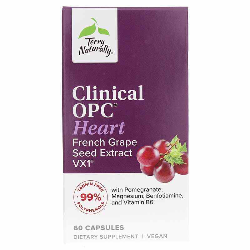 Terry Naturally Clinical OPC Heart 60 Capsules