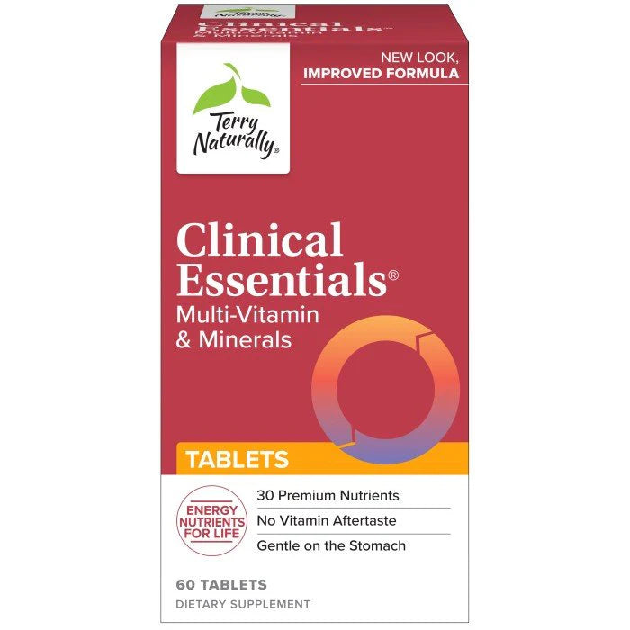 Terry Naturally Advanced Essentials Multi-Vitamin & Minerals 60 Tablets