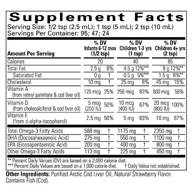 ChildLife Cod Liver Oil 8 oz