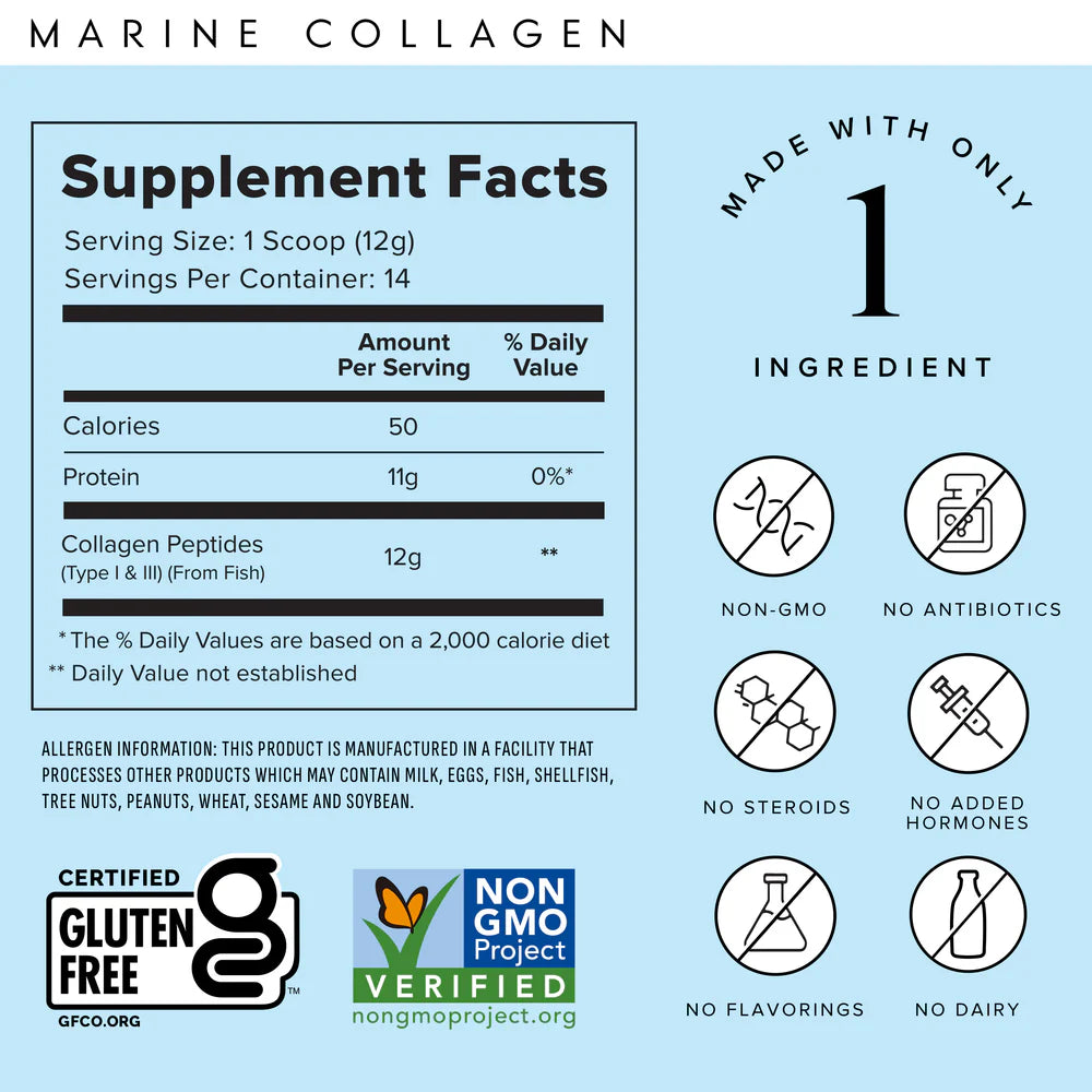 Truvani Wild Caught Marine Collagen 15 Servings