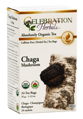 Celebration Herbals Organic Chaga Mushroom Tea – 24 Tea Bags
